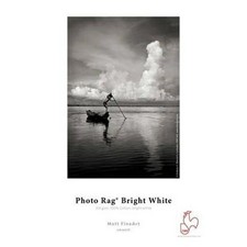 Hahnemuhle Matte Photo Rag, 100  Rag, Smooth, Extra Bright White Inkjet Paper,