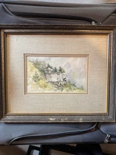 Larry Veeder Vintage Original Water Color Painting From The 1970’s