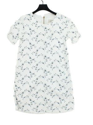 Current/Elliott A-Line Midi Dress UK6 in White