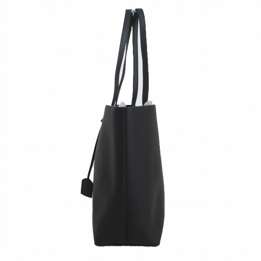 ys36 Saint Laurent Paris 600281 Shopping Tote Bag Nera con Pochette Uomo Donna Uso