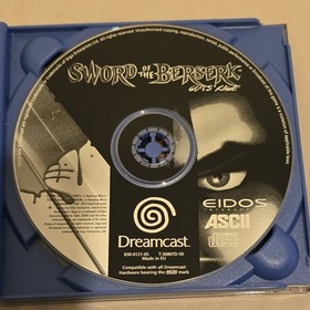 Sword of the Berserk Guts' Rage Dream cast Game PAL 