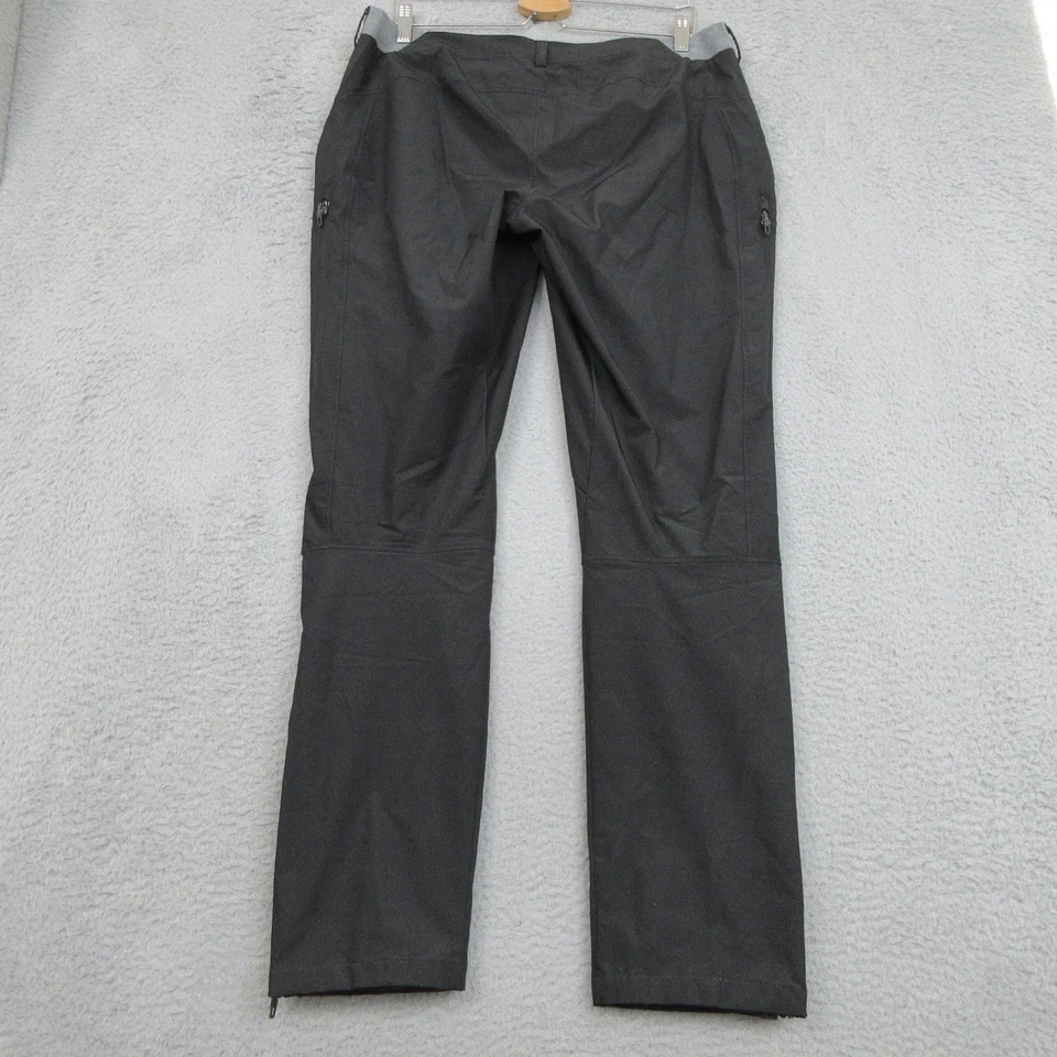 Calça Odlo Feminina EUA 14 Preta Macia Caminhada Zíper Tornozelo Elástico Trilha Externa - Imagem 2 de 4