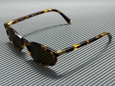 MIU MIU MU A06S 14L09Z Honey Havana Brown Women's 54 mm Sunglasses