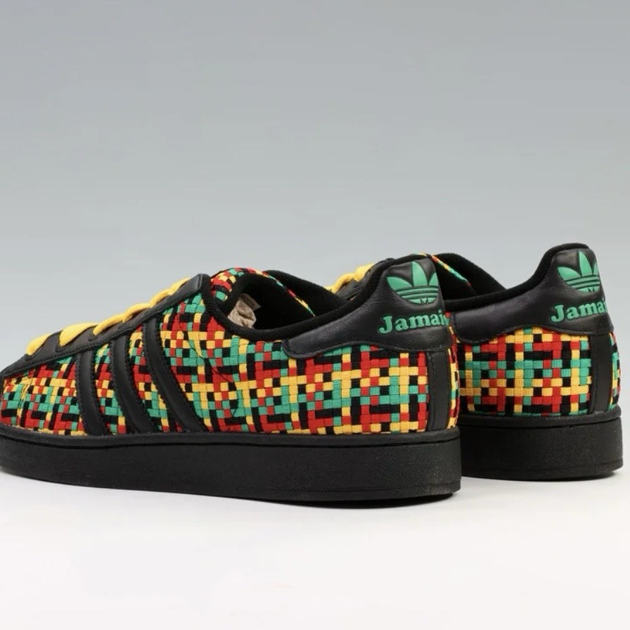 Adidas Superstar II x Bob Marley Jamaica IH9785 Men's Sizes 5-13 RARE image 2