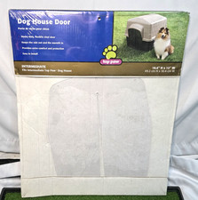Top Paw Intermediate Weather Resistant Vinyl Dog House Door Flap