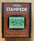 Atari 2600- Stampede- 1981- Cartridge Tested/works