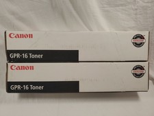 Canon GPR-16 Black Toner Cartridge 9634A003 GPR16 Genuine Original OEM LOT of 2