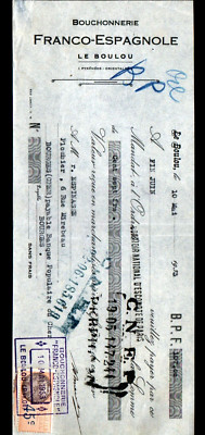 LE BOULOU (66) KORKEN aus Kork ''BOUCHONNERIE FRANCO-ESPAGNOLE'' Trade en 1933