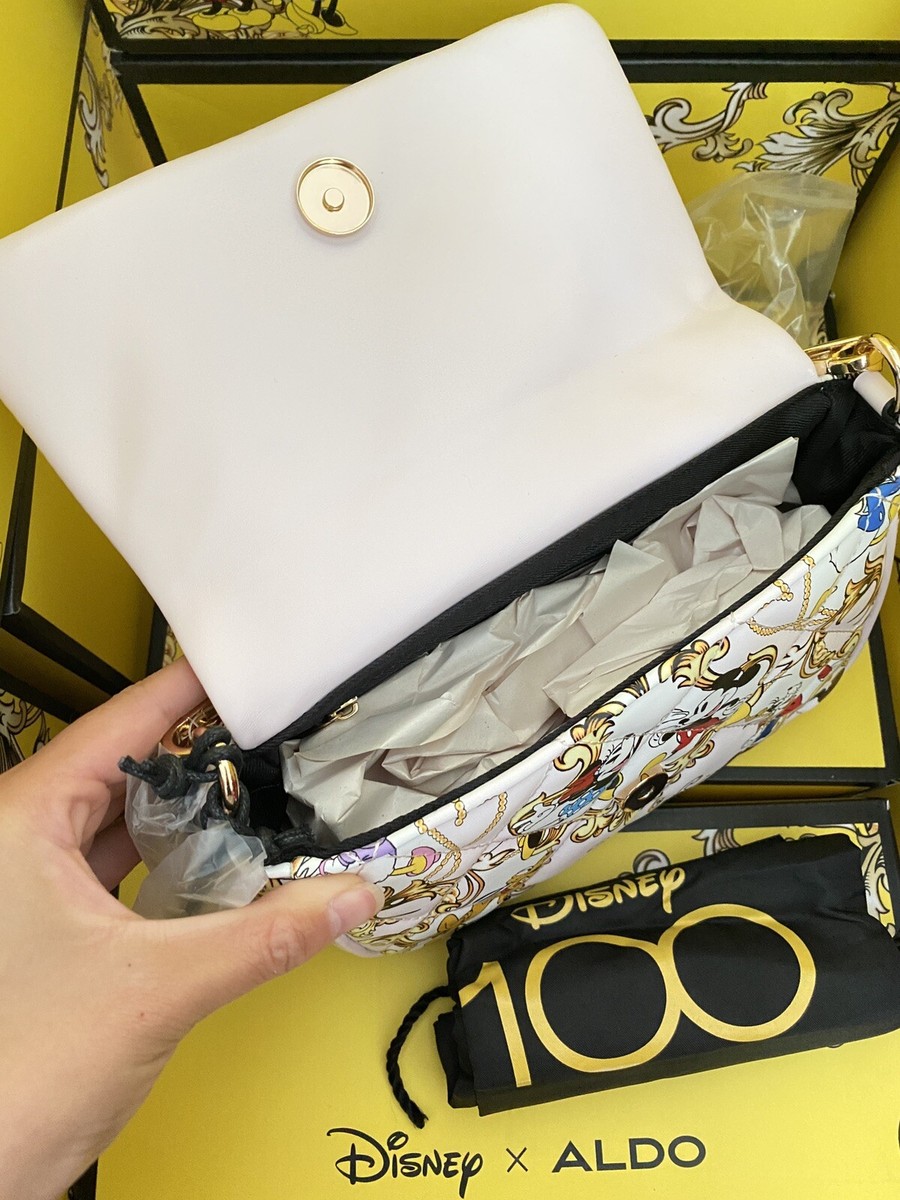プリンセスビジュー【ALDO x Disney】トップハンドルバッグ DISNEY X ALDO CROSSBODY BAG ~ PINK ~ MICKEY MINNIE~ NWT