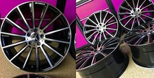 Mercedes 17 In Night Edition Rims Wheels Set4 New Fits E300 E350 E500 E550 Amg