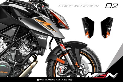 Ktm 1290 Superduke R 17 18 Front Fender Graphic Kit Stickers Decals Ebay