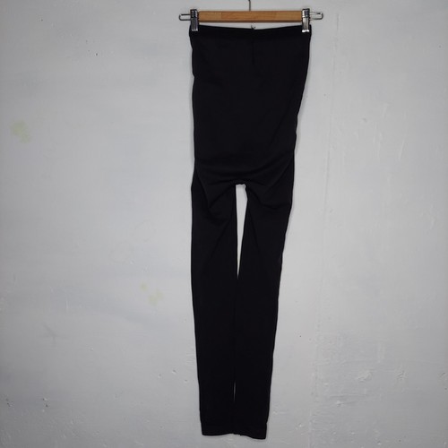 Assets Leggings Medium Women Black Stretch Full Length Pullon Slimming Shapers