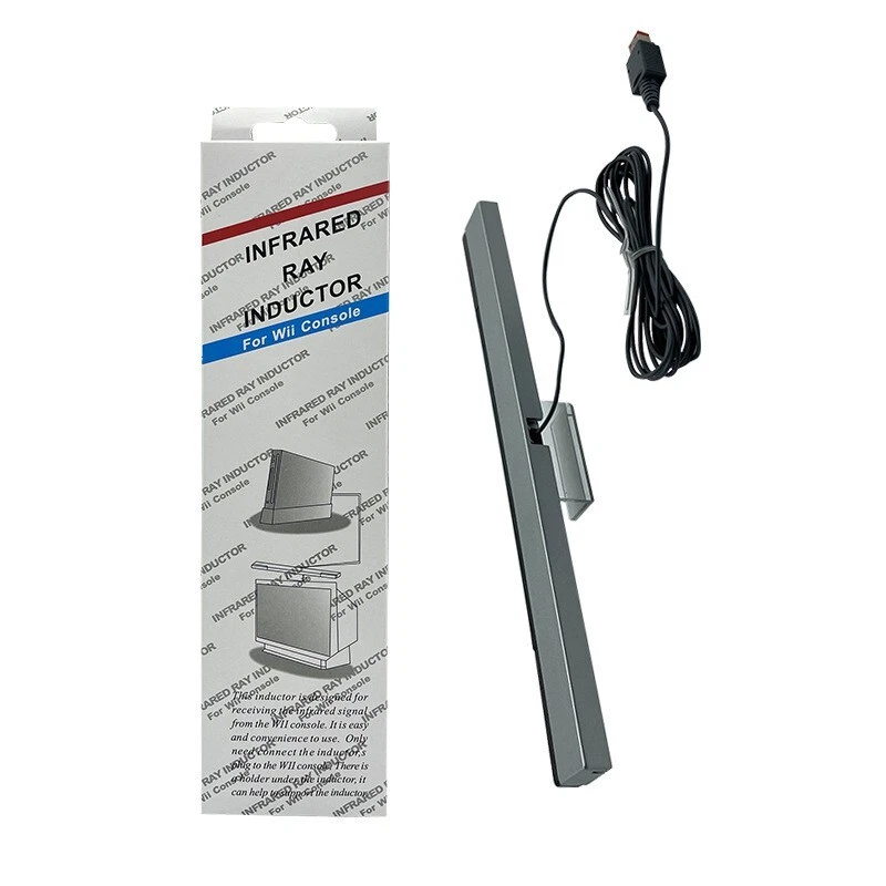Wired Infrared Sensor Bar IR Ray Inductor for Nintendo Wii Wii U Remote Motion - Image 4 of 4