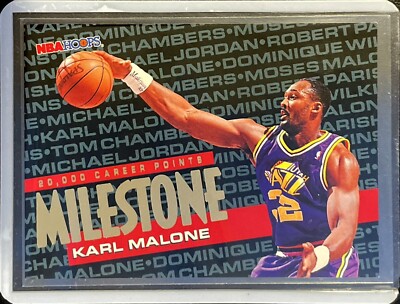 Karl Malone - 1995 Skybox- Milestone - 20,000 Career Points #212