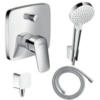 Hansgrohe Unterputz Logis Armatur Set Badewannenarmatur Wanne Up Set Ohne Ibox
