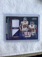 2021 Absolute Darius Slayton / Kadarius Toney Team Tandem Dual Patches SP #/25🔥