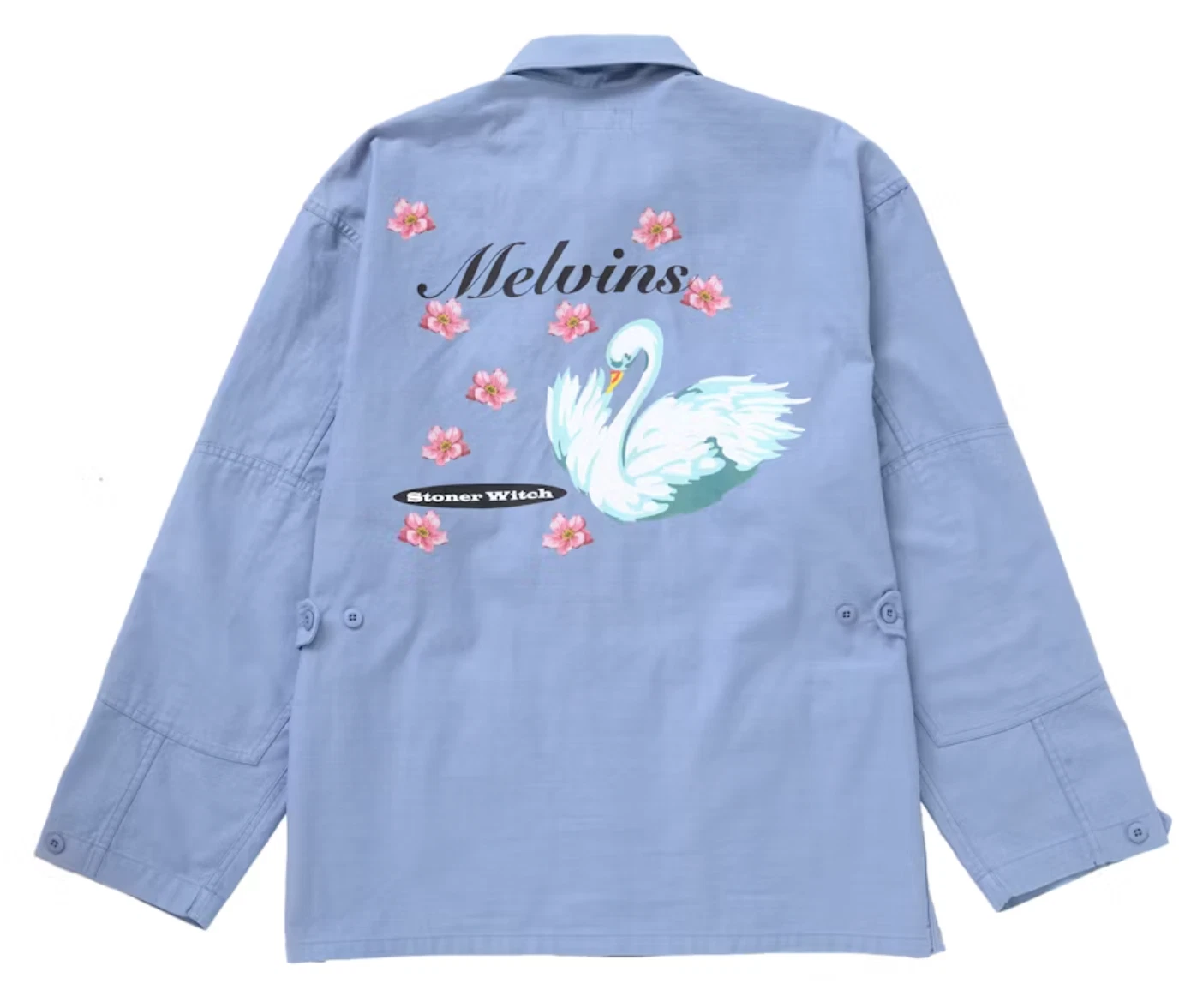 VESTE LÉGÈRE BDU SS24 SUPREME X MELVINS BLEU CLAIR TAILLE XXL