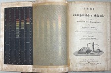 SCIENZE-CHIMICA ORGANICA E INORGANICA-MINERALOGIA-ANTICA EDIZIONE TEDESCA-1887