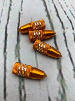 Valve Caps Aluminum Anodized Colorful Air Dust Valve Stem Covers