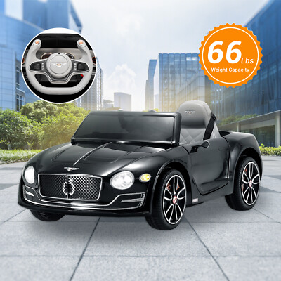 Kids Ride on car with Remote Control 12V, Bentley Style Electric Car Kids w/Seat