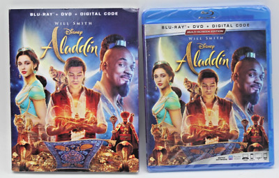 Aladdin - Will Smith (Blu-Ray + DVD) - NEW