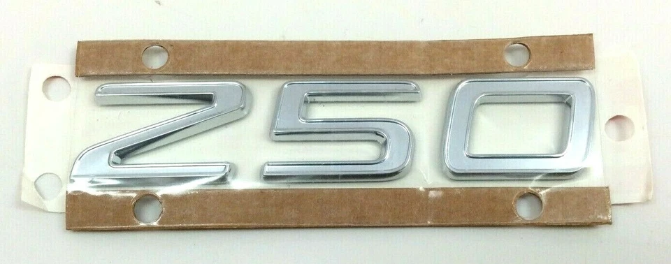 Ford Transit 250 2015 2016 puerta trasera cromo emblema placa de identificación OEM CK4Z-9942528-A Foto 2 de 4