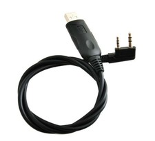 2 Pin USB Programming Cable for Baofeng UV-5R KENWOOD TK3207 TK-3107 888S Radio