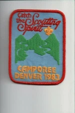 1983 Denver Camporee Catch the Scouting Spirit patch