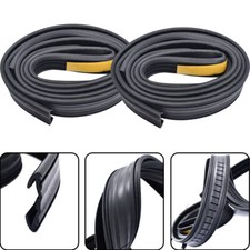 2pcs Front Door Glass Run Channel Weatherstrip Seals For Chevy Gmc Pickup Truck