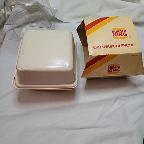 复古超级罕见! NOSTALGIC BURGER KING CHEESEBURGER 手机原装盒有效! - 第 12 张/共 14 张