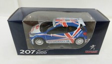 Peugeot 207 S2000 Wilks Rallye Monte-Carlo 2011 1/64 3 Inches Norev Neuf Boite