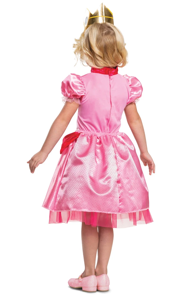 Disfraz Princesa Melocotón Niño Niñas Niño NUEVO Super Mario Foto 2 de 3