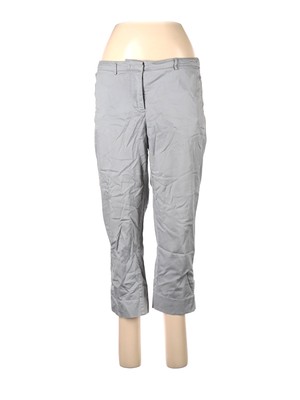 Vera Wang Women Gray Dress Pants 