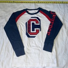 Converse Long Sleeve T-Shirt 1908 Size Youth Large Red White Blue C Graphic Kids