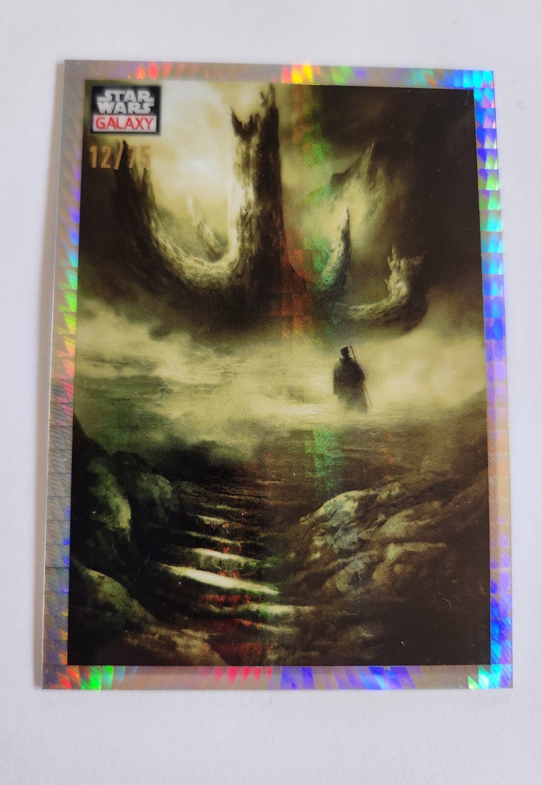 🔥 2023 Topps Chrome Star Wars Galaxy "The Sacred Tree" Card #63 - PRISM 12/75