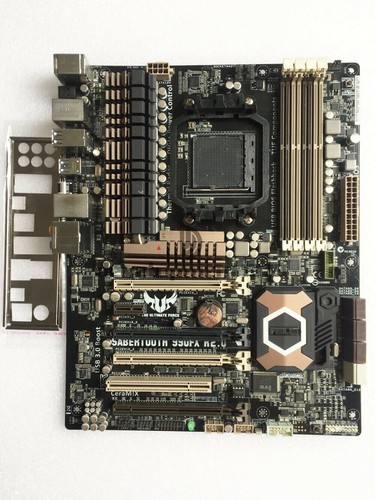 1PC USED SABERTOOTH 990FX R2.0 ASUS AM3+ AMD 990FX Desktop , DDR3 ATX - Picture 2 of 2