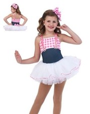 Child Large Petticoat Junction Jazz Tap Country Girl Dance Costume New
