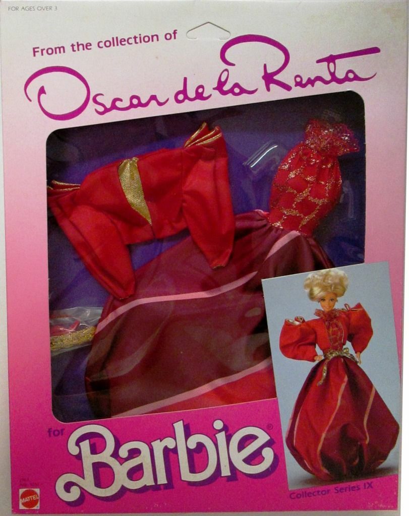 barbie oscar de la renta 1985