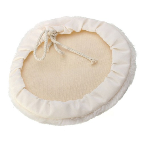 6Pcs 7inch Car Lambs Wool Bonnet Buffing Wheel Pad Buffer Polishing Polisher Pad - Picture 4 of 7