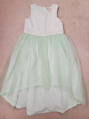 Ruby & Bloom Girls Dress Mint Green Tulle Easter Wedding Size 5 Nordstrom |  eBay