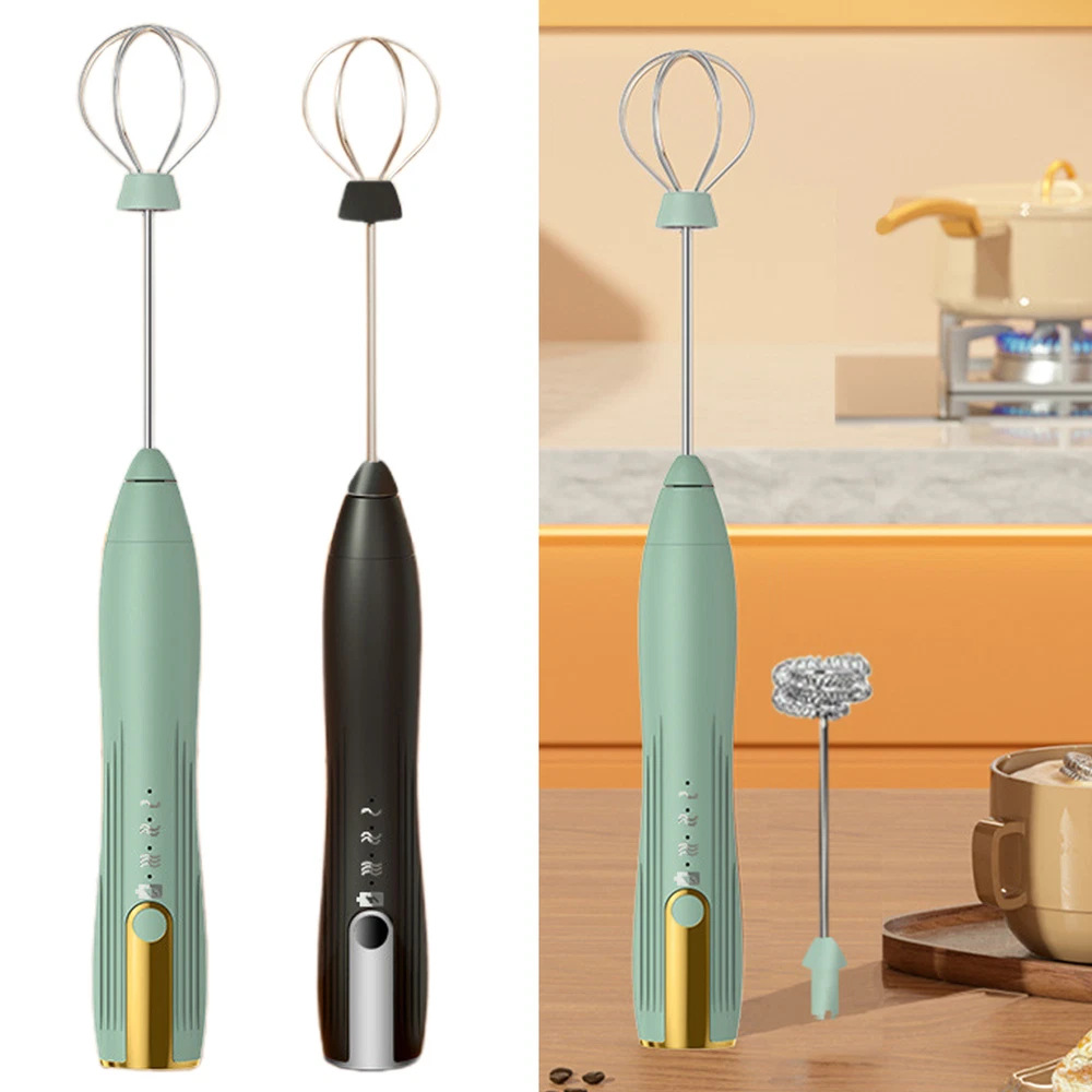 Milk Frother Handheld Whisk Milk Frother Wand Electric Whisk Drink Foam regular Milk Frother Handheld Whisk Milk Frother Wand Electric Whisk Drink Foam regular