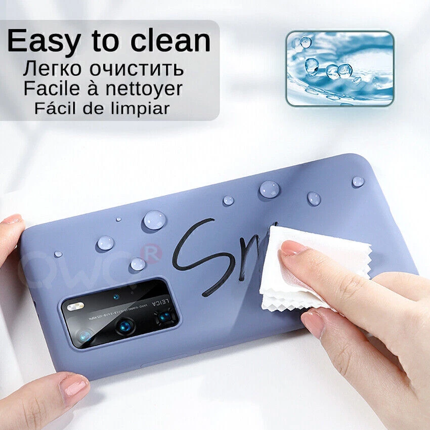 POP For Huawei P30 Lite P40 P20 Pro Honor 20 Silicone Rugged Soft Slim Cover - Image 3 of 4