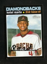 2020 Ketel Marte Arizona Diamondbacks Topps Heritage Baseball Card #183 NM
