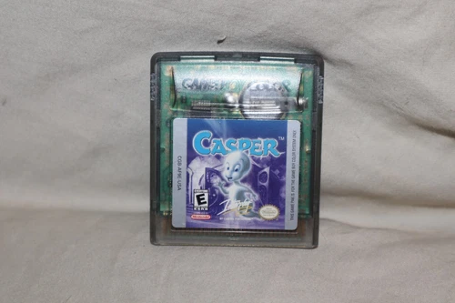 Casper (Nintendo Game Boy Color, 1999) GBC Authentic Tested Working