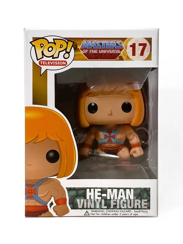 Funko Pop! Masters of the Universe #17 HE-MAN Vaulted/ Retired NIB RARE HTF