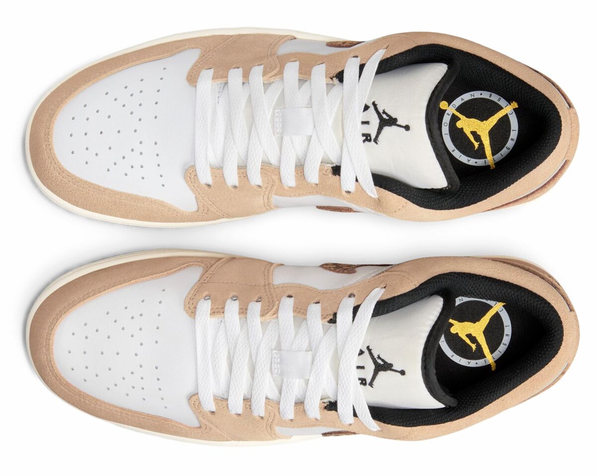 Nike Air Jordan 1 Low SE Hemp/White/Black/Light British Tan Nike Air Jordan 1 Low SE Hemp/White/Black/Light British Tan