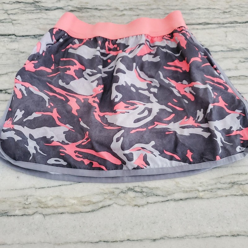 Slazenger Girls Pink Camo Golf Skort Size Small