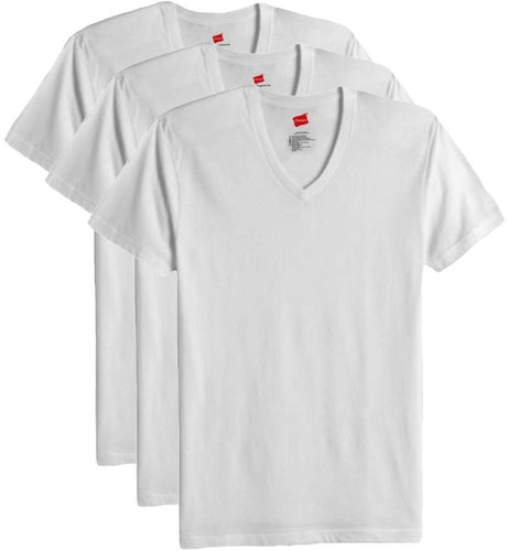 Hanes Undershirts V-NECK 3-Pack 