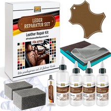 Leder Reparatur Set BMW Dakota sattelbraun-Lederfarbe für Leder. Kit.