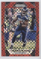 2017 Panini Prizm Red Power Prizm 37/49 Thomas Rawls #173 0a4v